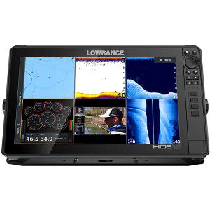 Lowrance HDS-12 Live Chartplotter/Sounder No Transducer (click for enlarged image)